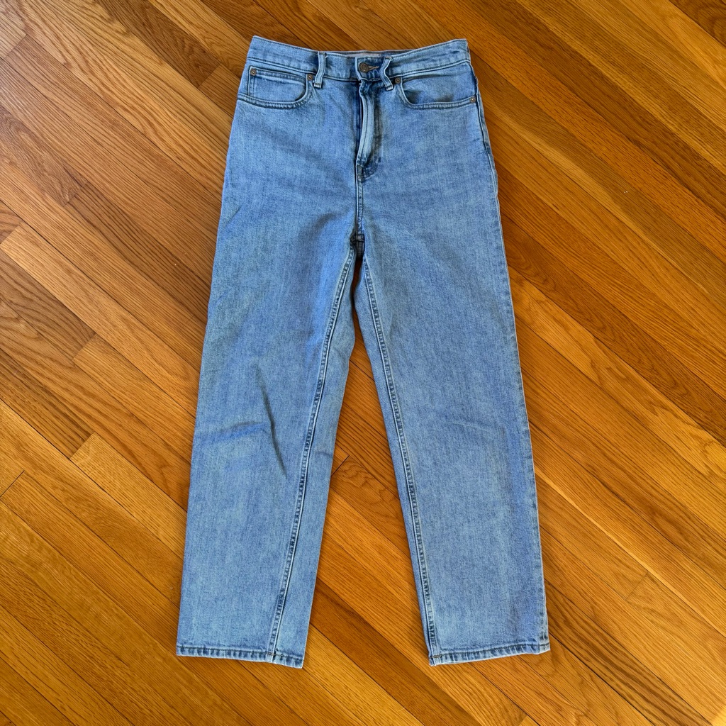 Everlane The Way High Straight Leg Jeans
